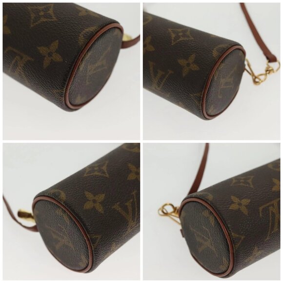 LOUIS VUITTON Monogram Papillon Pouch LV Auth sw1366 - Picture 14 of 16